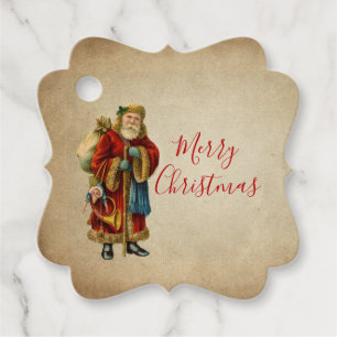 Etiquetas Para Lembrancinhas Papai Noel do Mundo Antigo Natais vintages