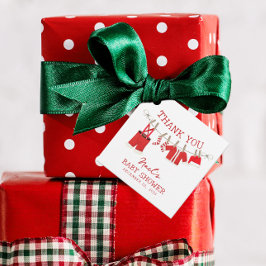 Etiquetas Para Lembrancinhas Papais noeis Chá de fraldas de Natal