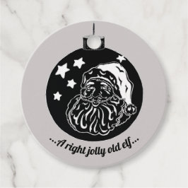 Etiquetas Para Lembrancinhas Papais noeis de Natal de Quadro Chalkboard