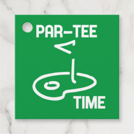 Etiquetas Para Lembrancinhas Par-Tee Time White