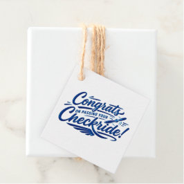 Etiquetas Para Lembrancinhas Parabéns por passar na sua checkride!