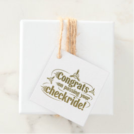 Etiquetas Para Lembrancinhas Parabéns por ter passado o cheque!