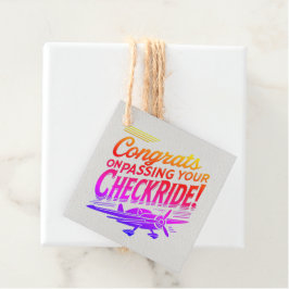 Etiquetas Para Lembrancinhas Parabéns por ter passado o cheque!