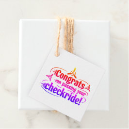 Etiquetas Para Lembrancinhas Parabéns por ter passado o cheque!