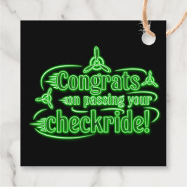 Etiquetas Para Lembrancinhas Parabéns por ter passado o cheque!