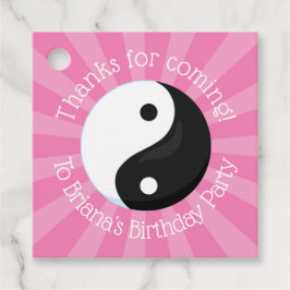 Etiquetas Para Lembrancinhas Partido Karate Favor Tags para uma Menina