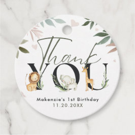 Etiquetas Para Lembrancinhas Partido primeiro aniversario Wild One Safari