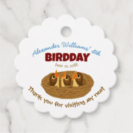 Etiquetas Para Lembrancinhas Pássaros-bebês Festas de aniversário para crianças