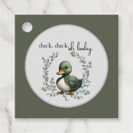 Etiquetas Para Lembrancinhas Pato Pato Oh chá de fraldas do tema Pato bebê
