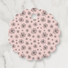 Etiquetas Para Lembrancinhas Peônias deliciosas.