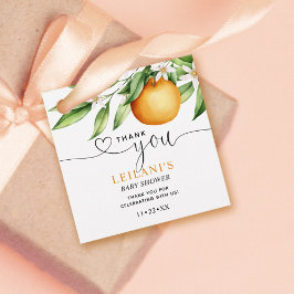 Etiquetas Para Lembrancinhas Pequena Cutie Obrigado Chá de fraldas