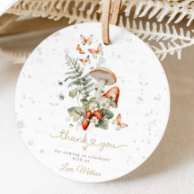 Pequeno Chá de fraldas Chá de fraldas de cogumelo