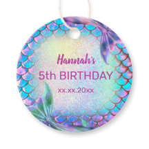 pequeno padrão de sereia Aniversário