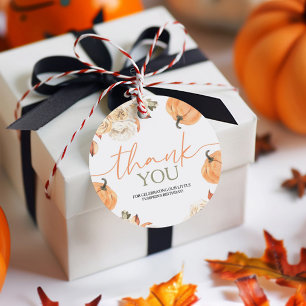 Etiquetas Para Lembrancinhas Pequeno Pumpkin Primeiro Aniversário