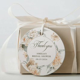 Etiquetas Para Lembrancinhas Pérolas de aquarela e favor de chá de panela com p