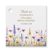 Personalise Bridal Shower Wildflowers