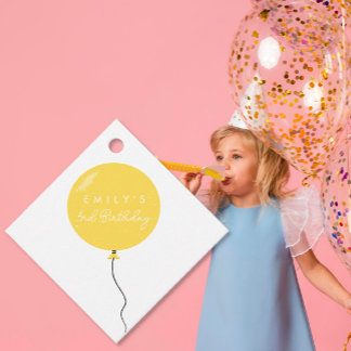 Etiquetas Para Lembrancinhas Personalised Balloon Party birthday christening 