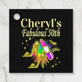 ETIQUETAS PARA LEMBRANCINHAS PERSONALIZADO 50 E DIVA FABULOSA