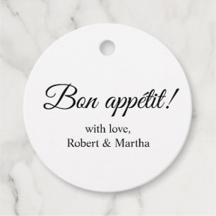 Etiquetas Para Lembrancinhas Personalizado de Aparência Bon Elegante