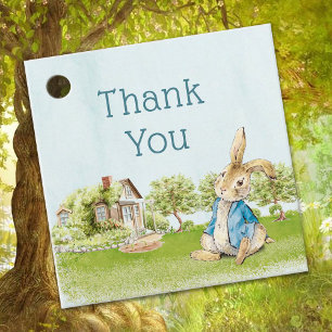 Etiquetas Para Lembrancinhas Peter Rabbit Boy Primeiro Aniversário Obrigado