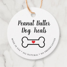 Etiquetas Para Lembrancinhas Petiscos Naturais para Cães Gourmet