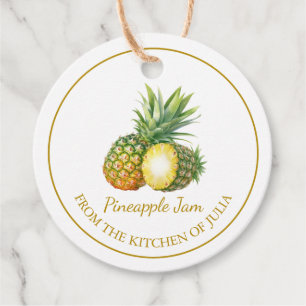 Etiquetas Para Lembrancinhas Pineapple Embrida Simples - Emperramento de abacax