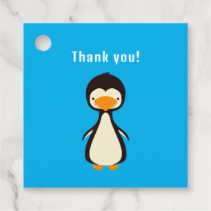 Etiquetas Para Lembrancinhas Pinguim Obrigado