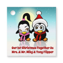 Pinguins Bebês de Natal