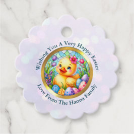 Etiquetas Para Lembrancinhas Pintinhos, flores e ovos coloridos de Páscoa