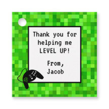 Pixels de Jogador Verde | Festa de aniversário per