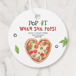 Etiquetas Para Lembrancinhas pizza de bebê fatia - Pop! Quando ela pop!