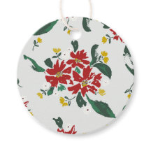 Poinsettias for all Seasons gift tags