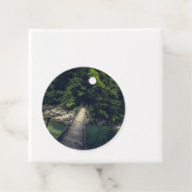 Ponte de suspensão simples sobre o rio Idrijca, Sl