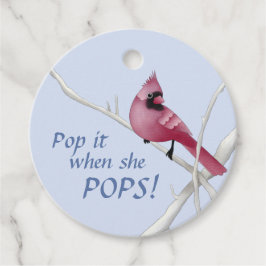 Etiquetas Para Lembrancinhas Pop Cardinal Azul Quando Pop!