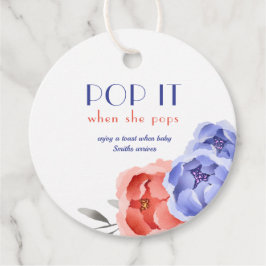 Etiquetas Para Lembrancinhas Pop De Aquarela Floral Quando Pop
