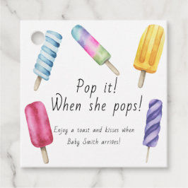 Etiquetas Para Lembrancinhas Pop de picolé quando ela pop