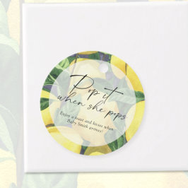 Etiquetas Para Lembrancinhas Pop quando ela pop - limão cítrico -