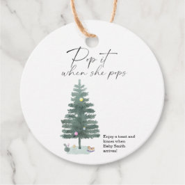 Etiquetas Para Lembrancinhas Pop quando ela pop uma árvore de Natal elegante