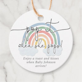 Etiquetas Para Lembrancinhas Pop quando pop a aquarela pastel do arco-íris