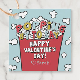 Etiquetas Para Lembrancinhas Popcorn Popping By Namorados Sticker