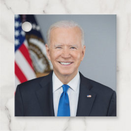 Etiquetas Para Lembrancinhas Presidente Joe Biden White House Retrato