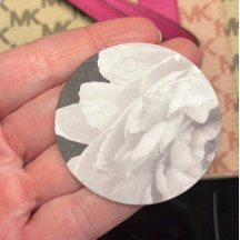 Preto e Branco de Peônia refinada