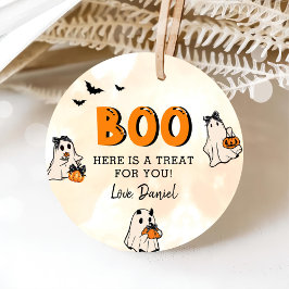 Etiquetas Para Lembrancinhas Primeiro aniversario de Boo Halloween