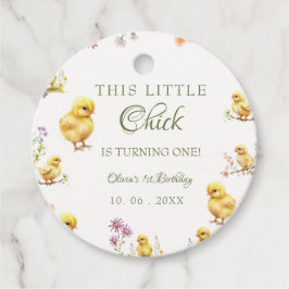 Etiquetas Para Lembrancinhas Primeiro aniversario de frango Este Pintinho é um 