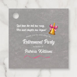 Etiquetas Para Lembrancinhas Professores do Clássico Festa de Reforma do Bell E