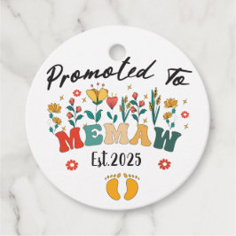 Etiquetas Para Lembrancinhas Promovido ao Memaw est. 2025: Um Ano Especial para