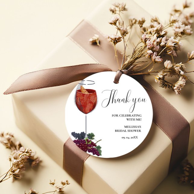 Etiquetas Para Lembrancinhas Provando WIne Obrigado (Criador carregado)