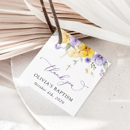 Etiquetas Para Lembrancinhas Purple Flowers, Yellow Flowers, Boho, Baptism