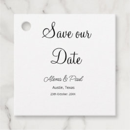 Etiquetas Para Lembrancinhas QR Salve Nossa Data adicionar photonome data preto