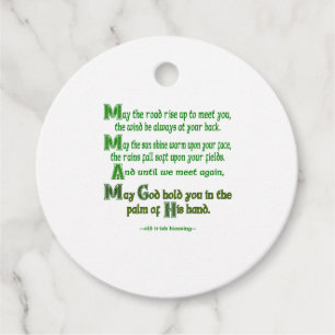 Etiquetas Para Lembrancinhas Que a estrada suba para conhecê-lo